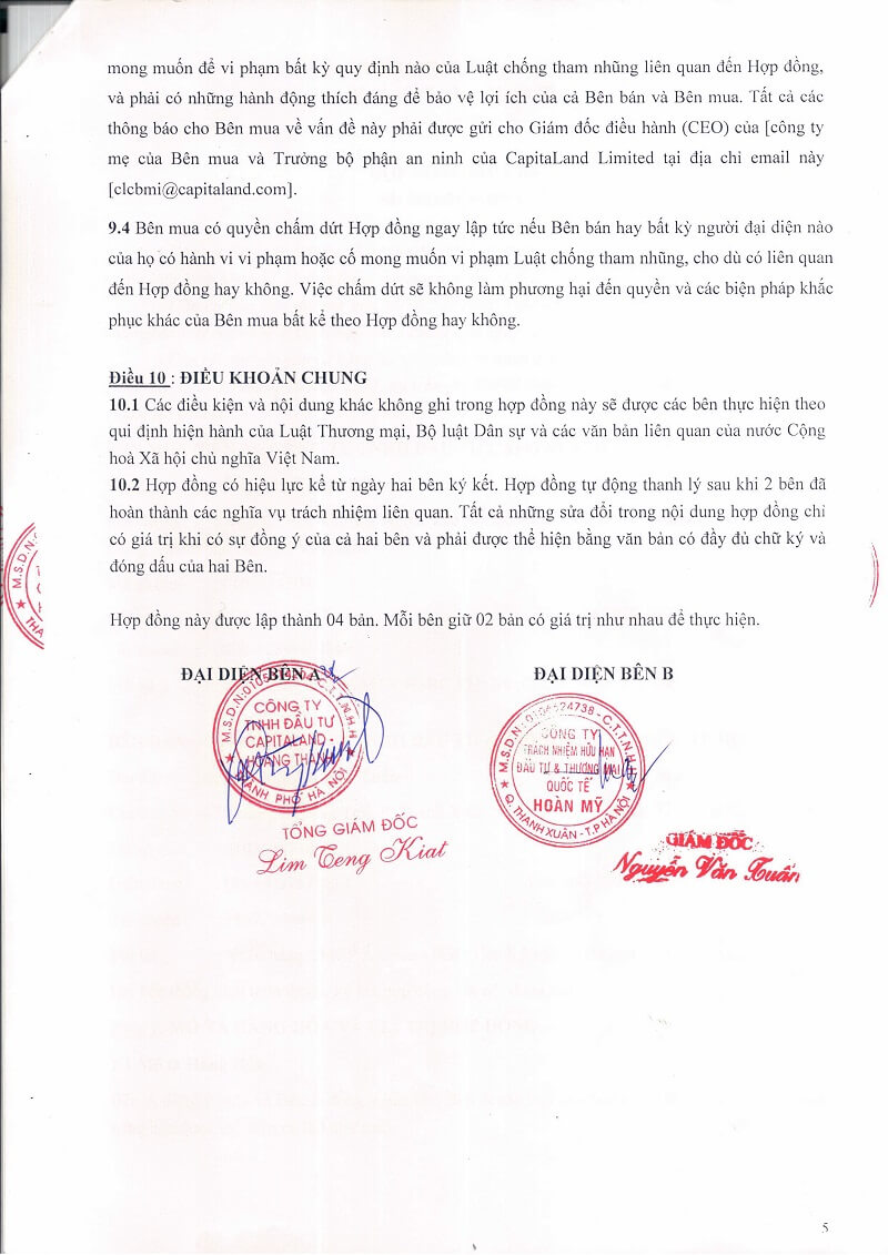 Công Ty CAPITALAND Hoàng Thành 4 Dự án cột chắn Inox Capitaland Hoàng Thành