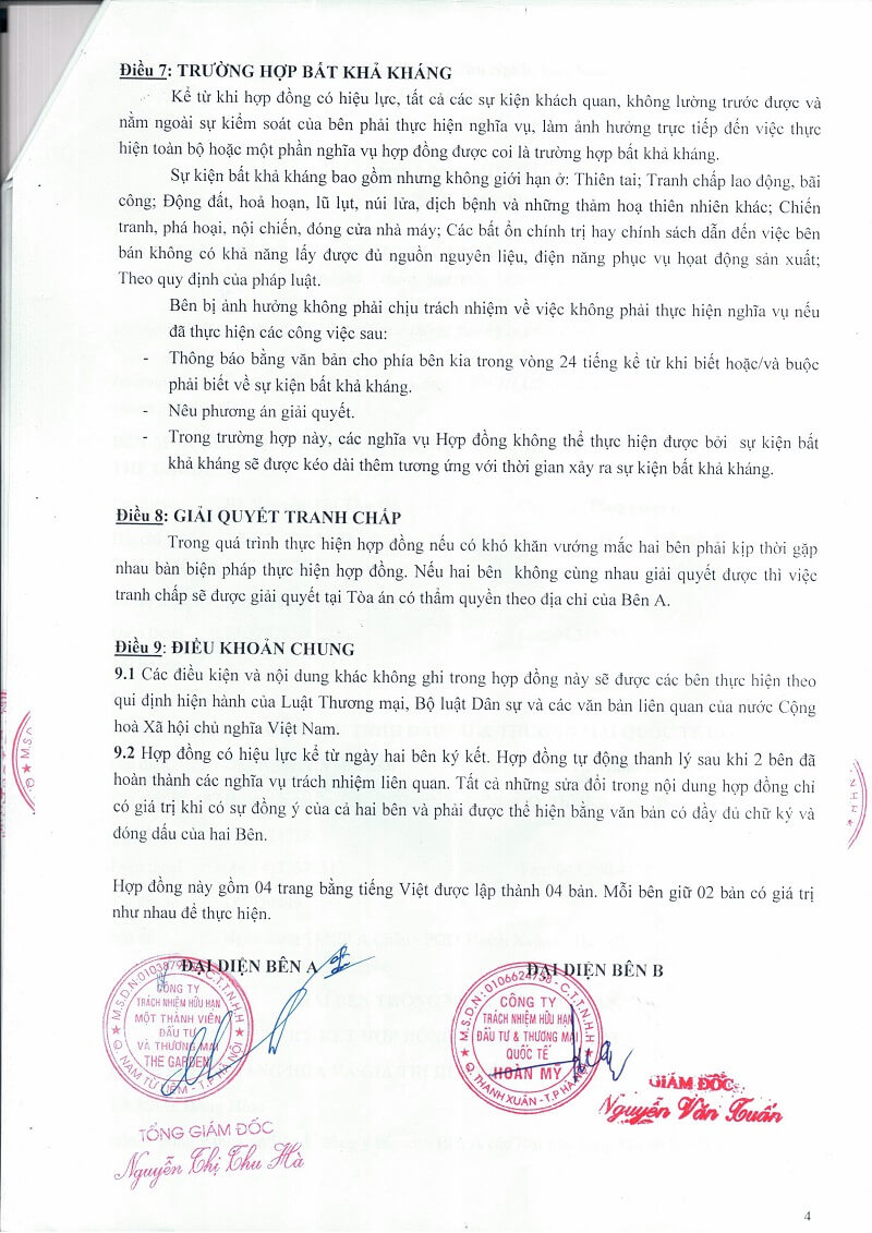 Công ty TNHH The Garden 4 the garden 3