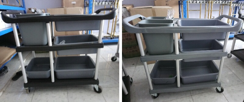 Xe đẩy dọn thức ăn L-022 1 Xe đẩy l022