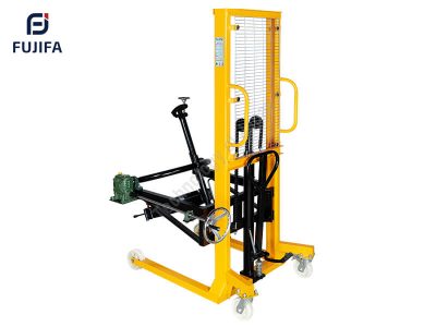 Xe nâng thùng phuy quay đổ FUJIFA 450kg 2 xe nang phuy quay do 450kg fujifa 02