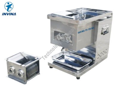 Máy thái thịt công nghiệp INVINA IN-TT-TD105 4 may thai thit cong nghiep in td 105 04
