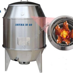 Lu quay nướng vịt inox INVINA IN-80